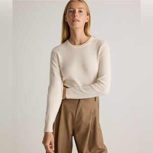 Quince Mongolian Cashmere Crew Neck Sweater